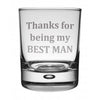 "Best Man" Whisky Glasses