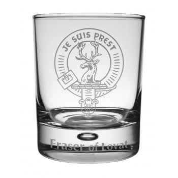 Whisky Glasses, Clan Crested
